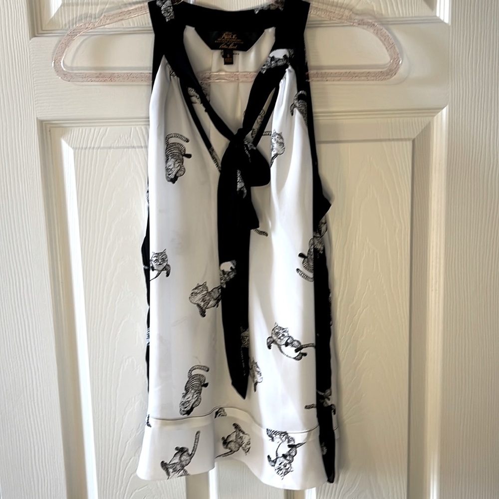 Disney Alice in Wonderland sheer halter top